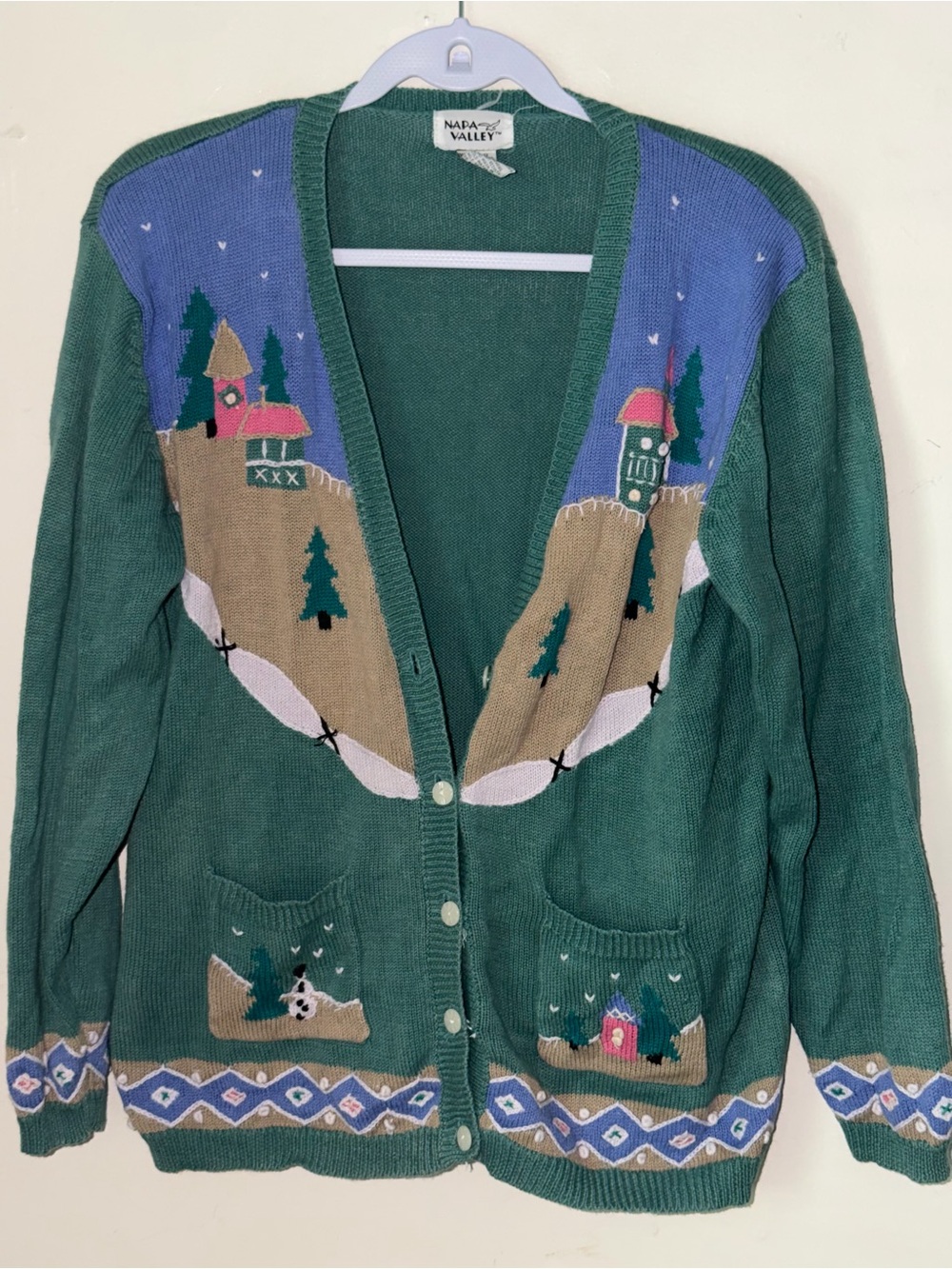 Vintage Granny Cardigan Sweater